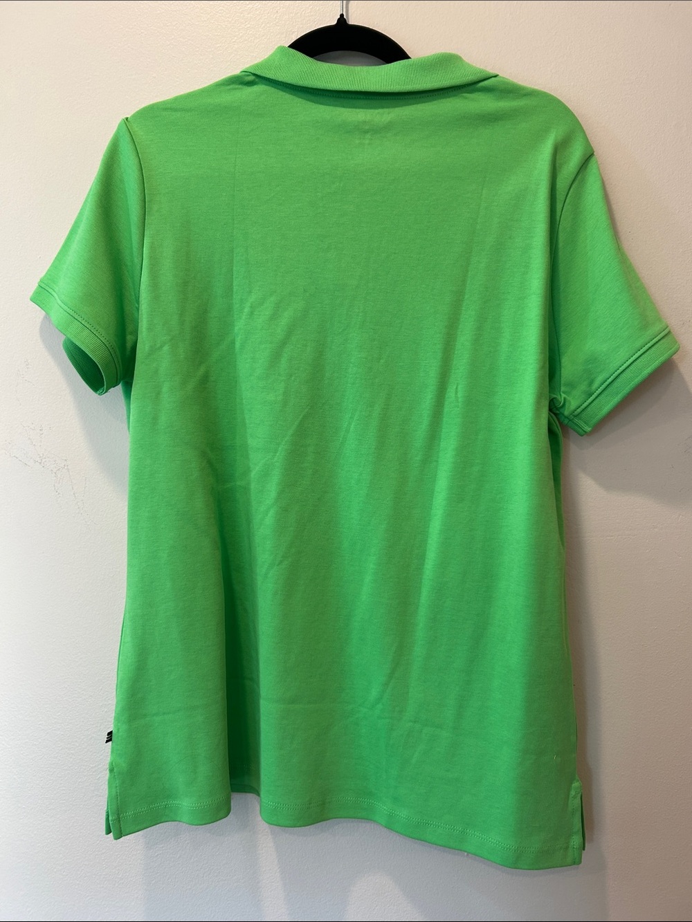 Nautica Women's Bright Green Short-Sleeve Polo - Picture 4 of 5